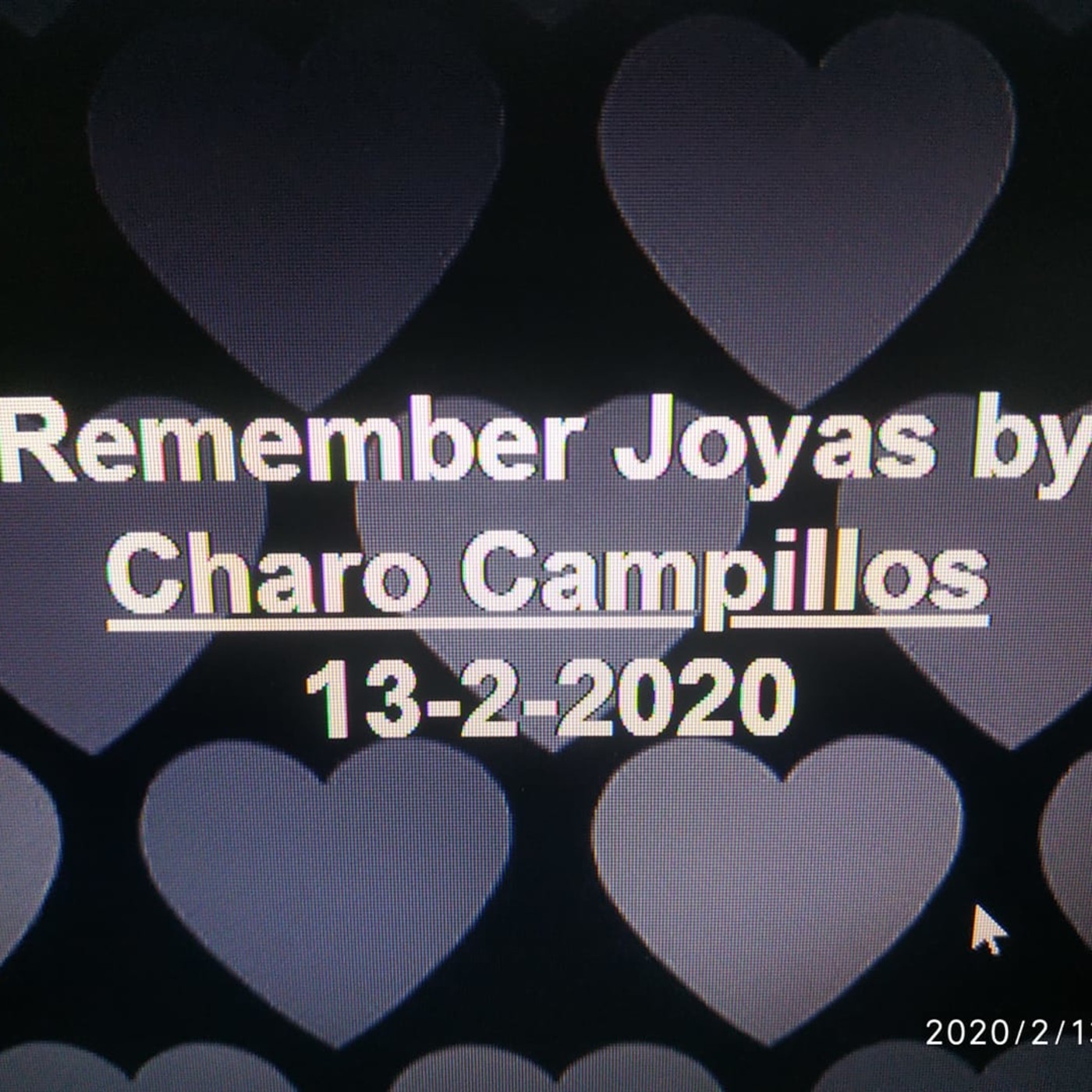 REMEMBER JOYAS by Charo Campillos