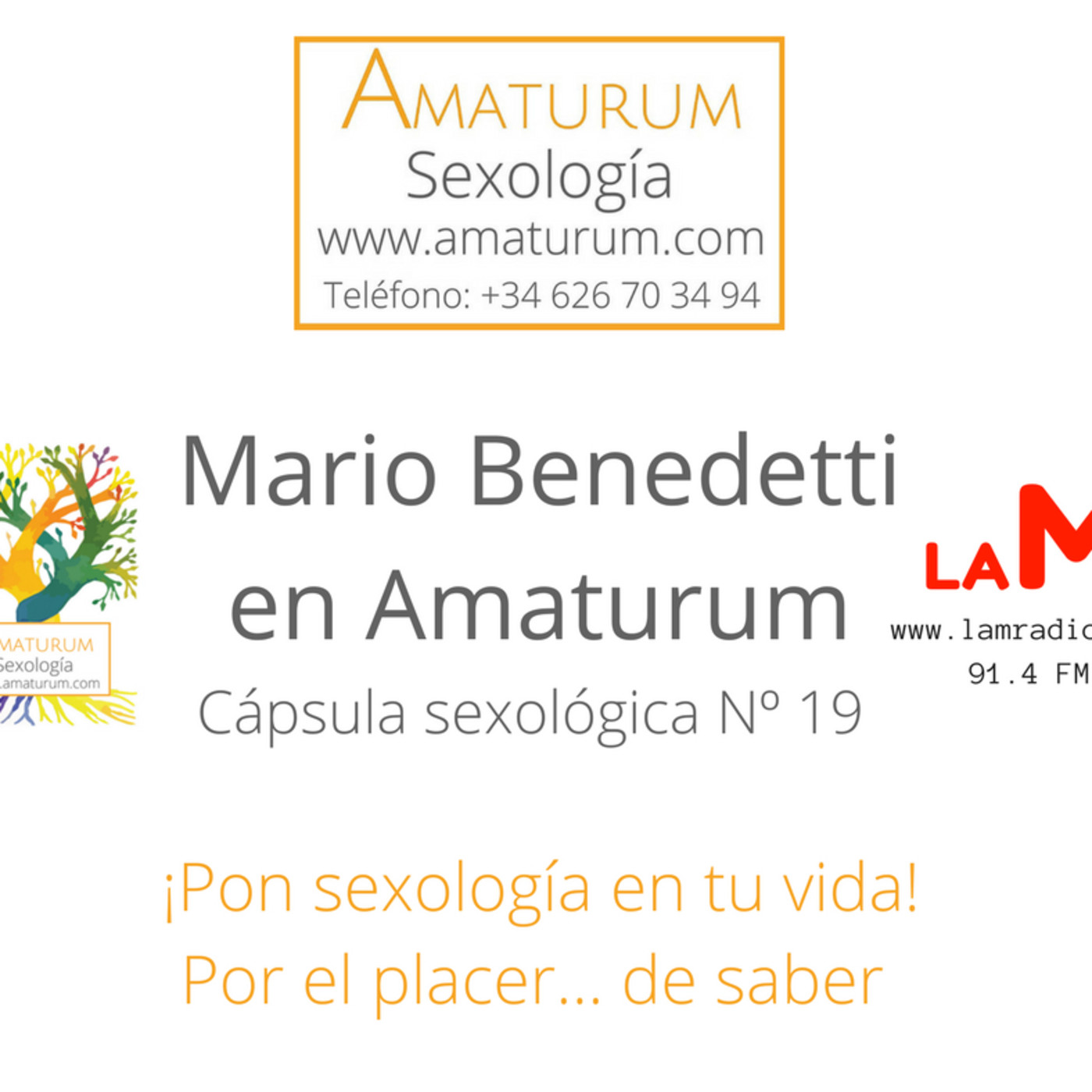 Mario Benedetti en Amaturum Sexología episode artwork