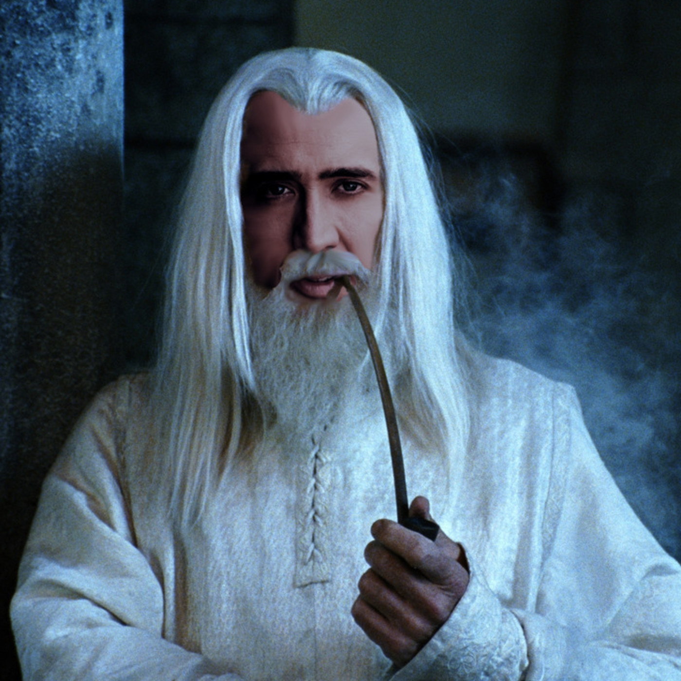 El flequillo de Nicolas Cage