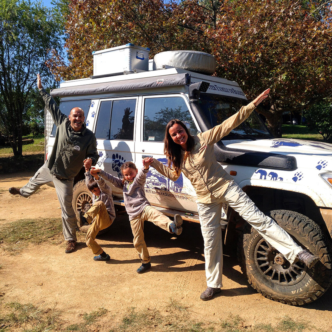 66. Cruzar África en familia en un 4x4, con David y Fani de Familia Sin Rumbo