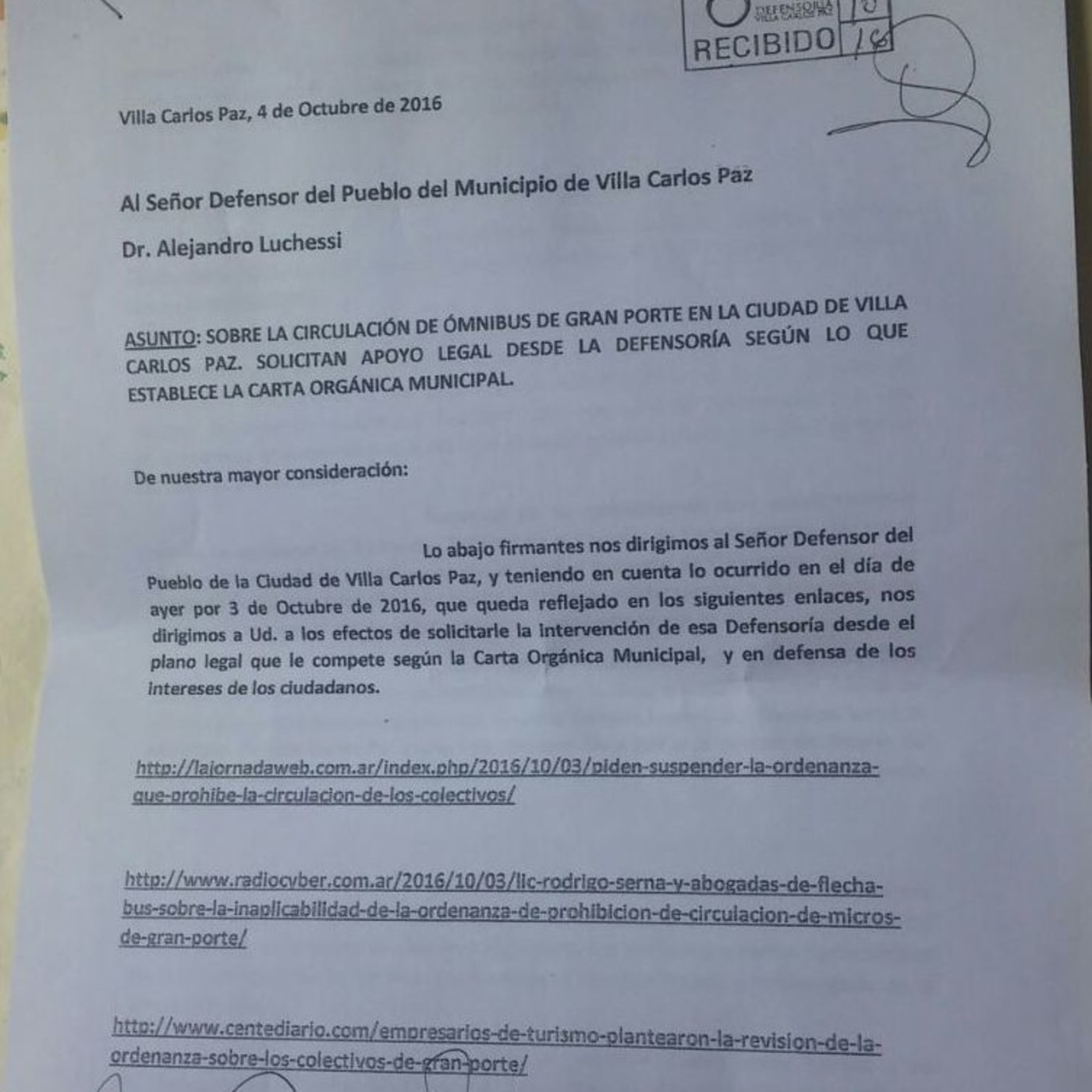 RC DEFENSORIA DEL PUEBLO DE CARLOS PAZ