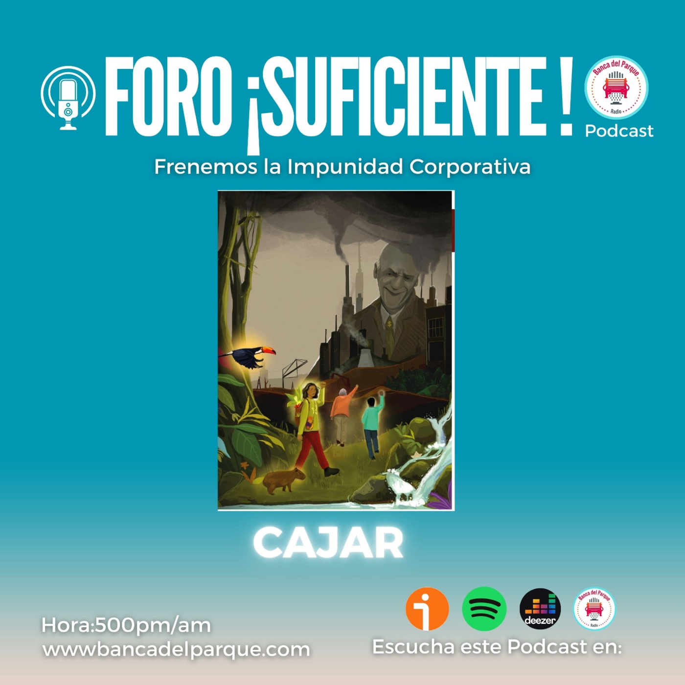 31.03.2023 - La Banca del Parque - CAJAR - FORO Suficiente frenemos la IMPUNIDAD CORPORATIVA episode artwork