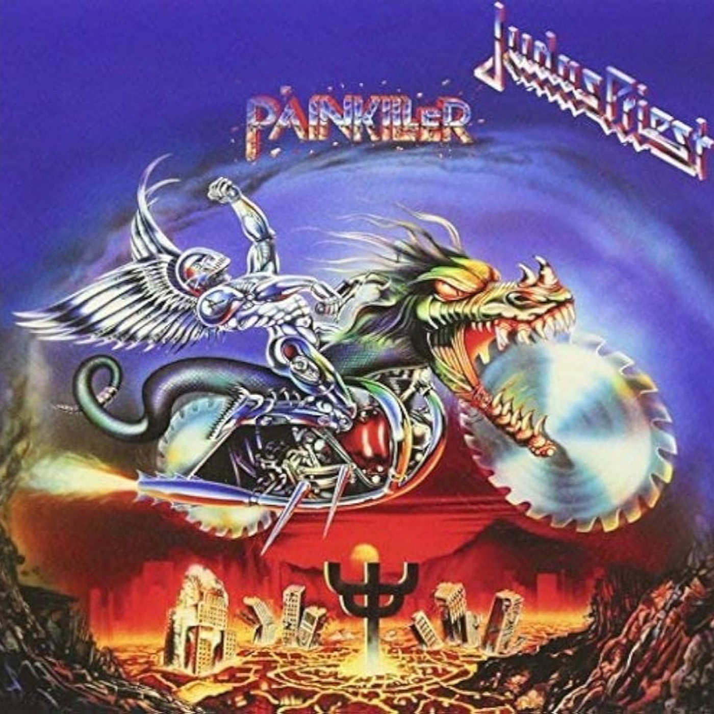 JUDAS PRIEST - Painkiller. 1990 episode artwork