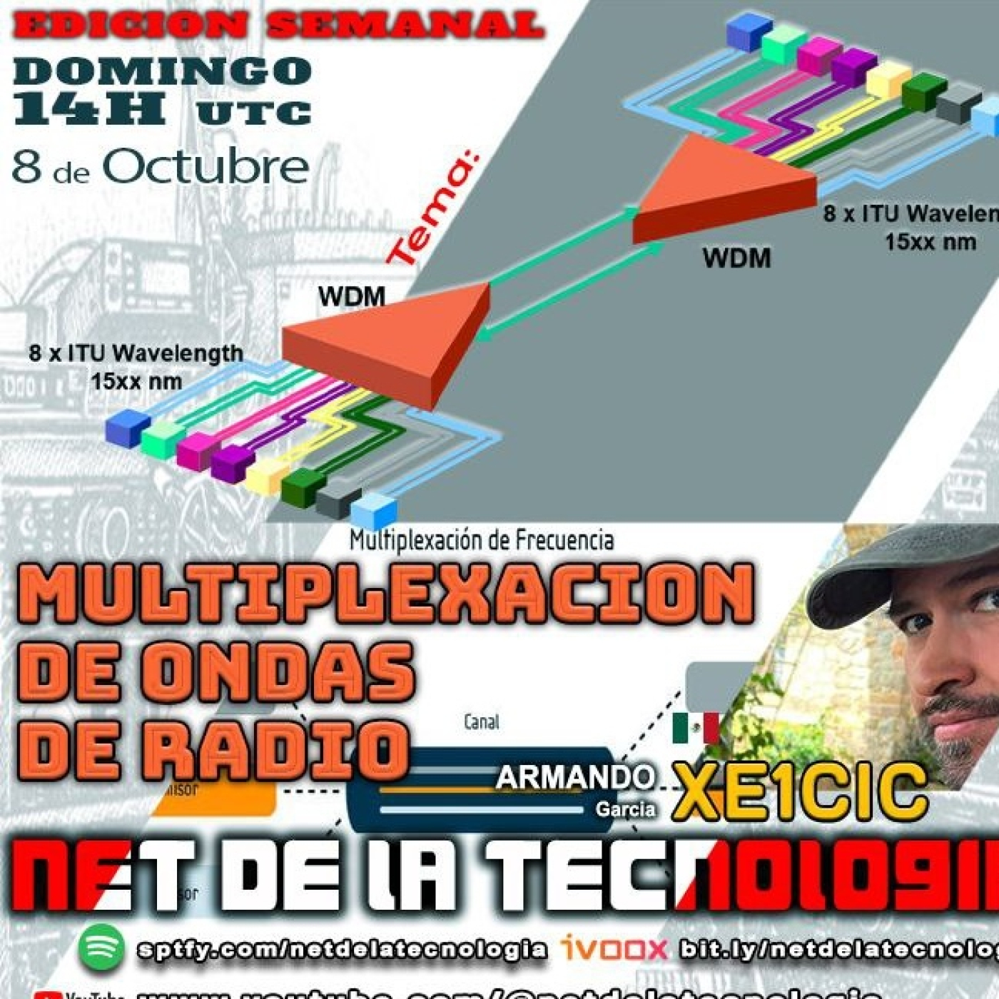 #427 la multiplexacion en las ondas de radio por XE1CIC Armando episode artwork