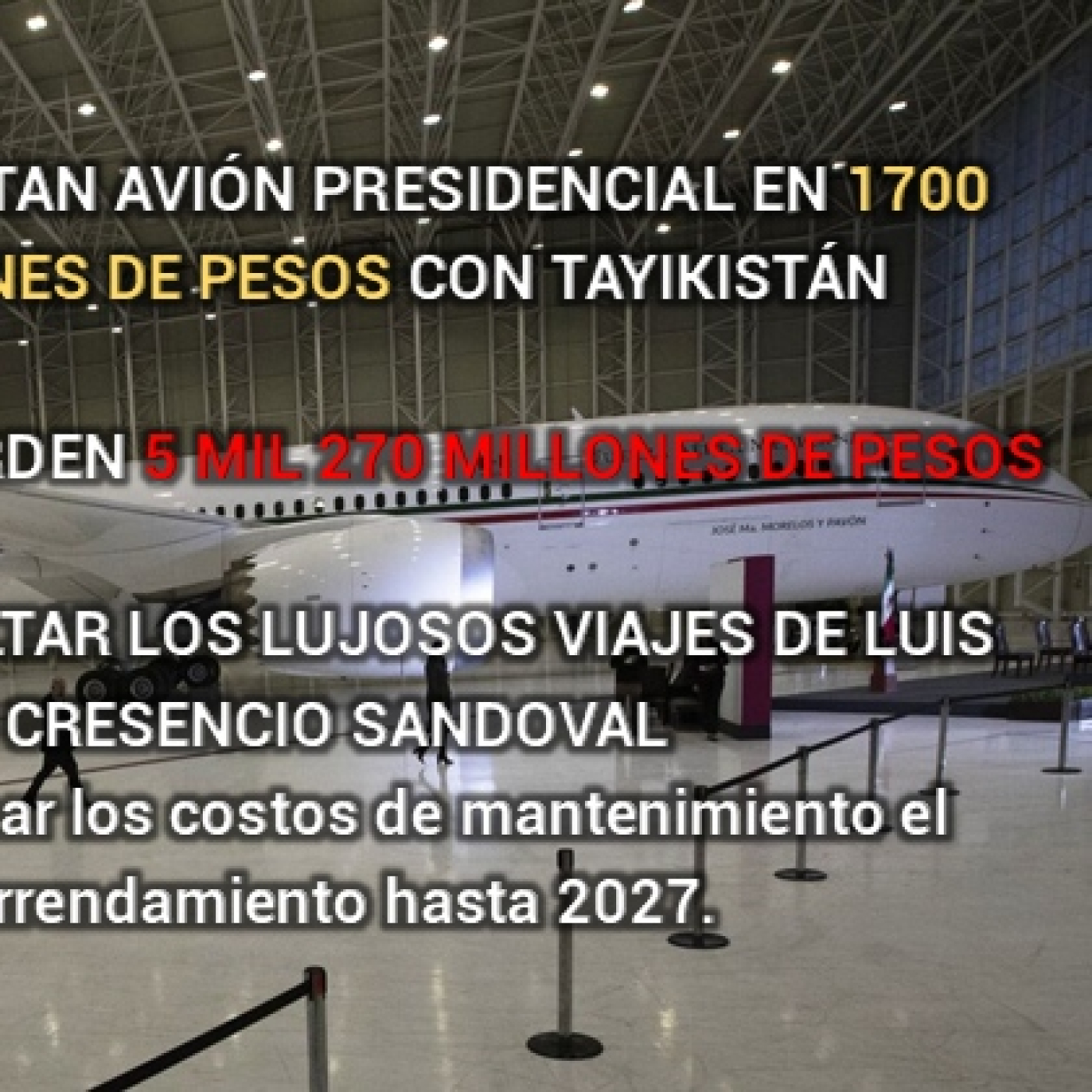 Se vende avión presidencial, México pierde 5 MIL 270 MILLONES DE PESOS episode artwork