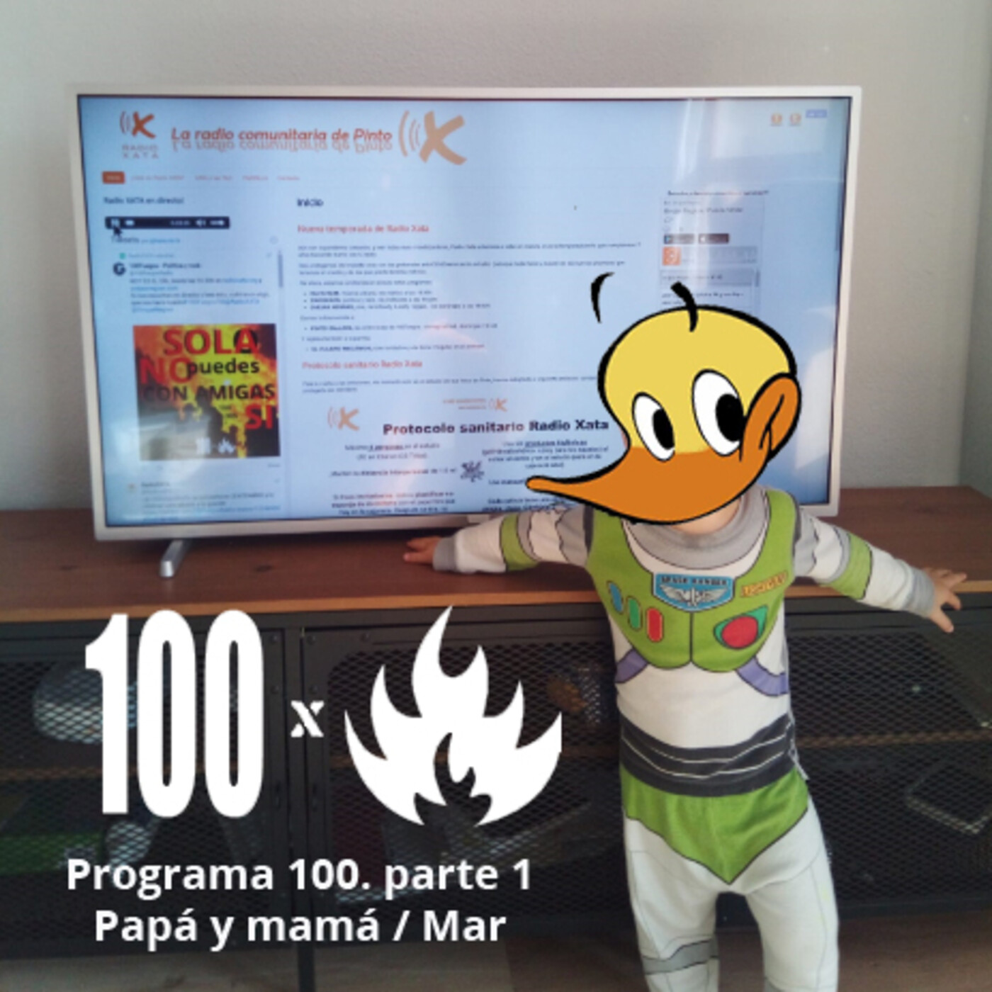 100Fuegos x 100: Solo no puedes, con amigas sí. Parte 1: papá y mamá. Mar episode artwork