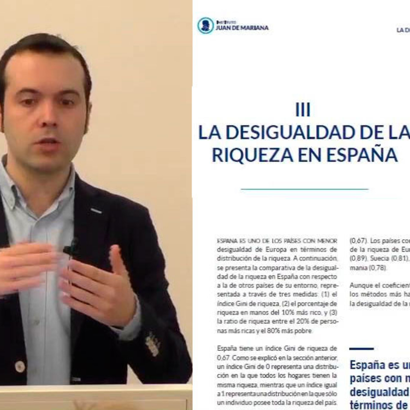 Clasicos der Juan R. Rallo. ¿Desigualdad en España? - Presentación del último informe del IJM 2016 - Episodio exclusivo para mecenas