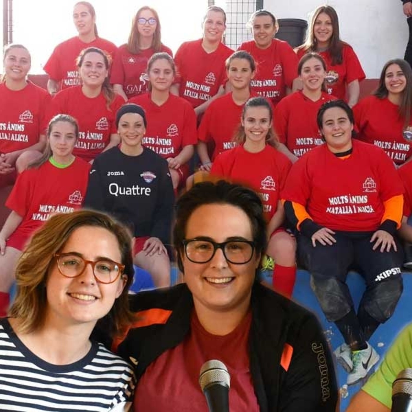 Entrevista a Ana Rius i Julia Lluch, capitanes i David Sola, entrenador de l'Atlètic Quart episode artwork