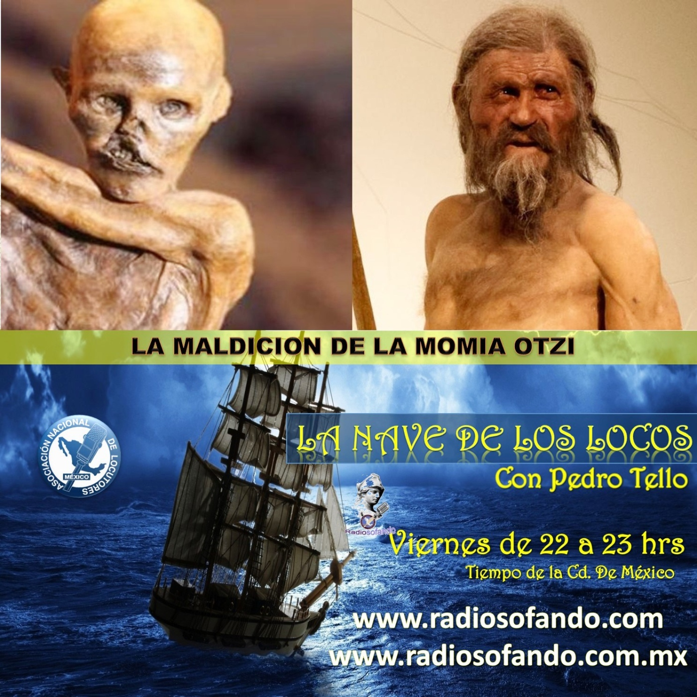 La Nave de los Locos_LA MALDICIÓN DE LA MOMIA OTZI_22-08-25 episode artwork