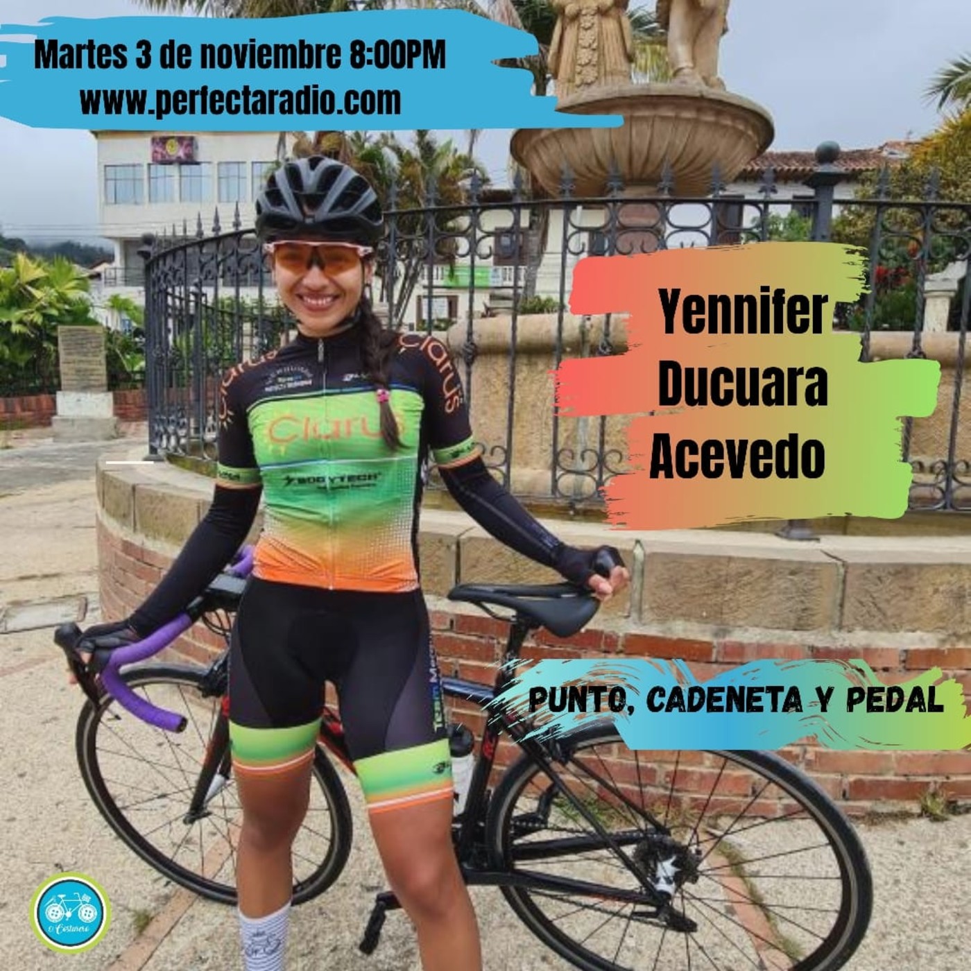 Punto, cadeneta y pedal