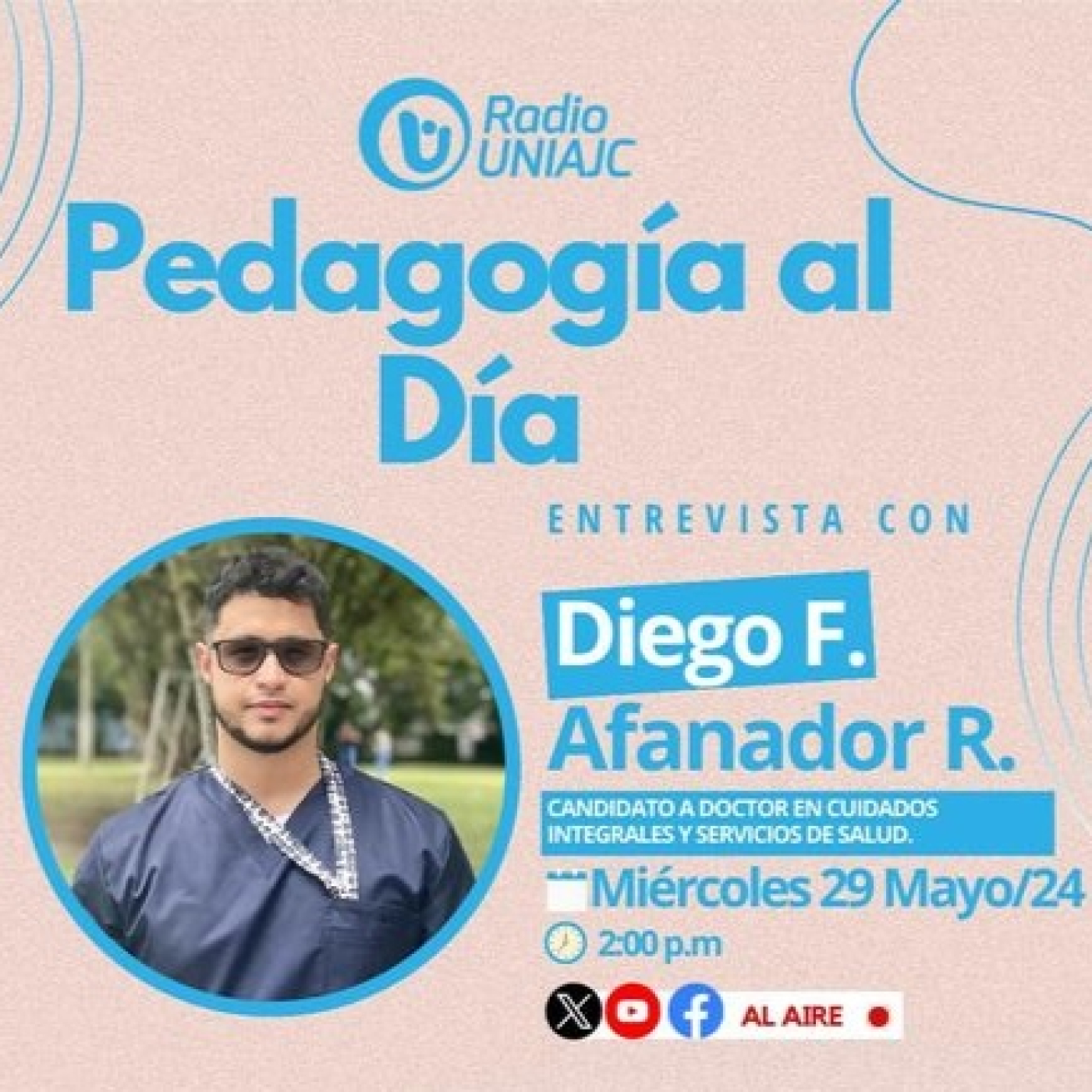 Pedagogía al Día- El ejercicio como respuesta a las afecciones del adulto mayor. episode artwork