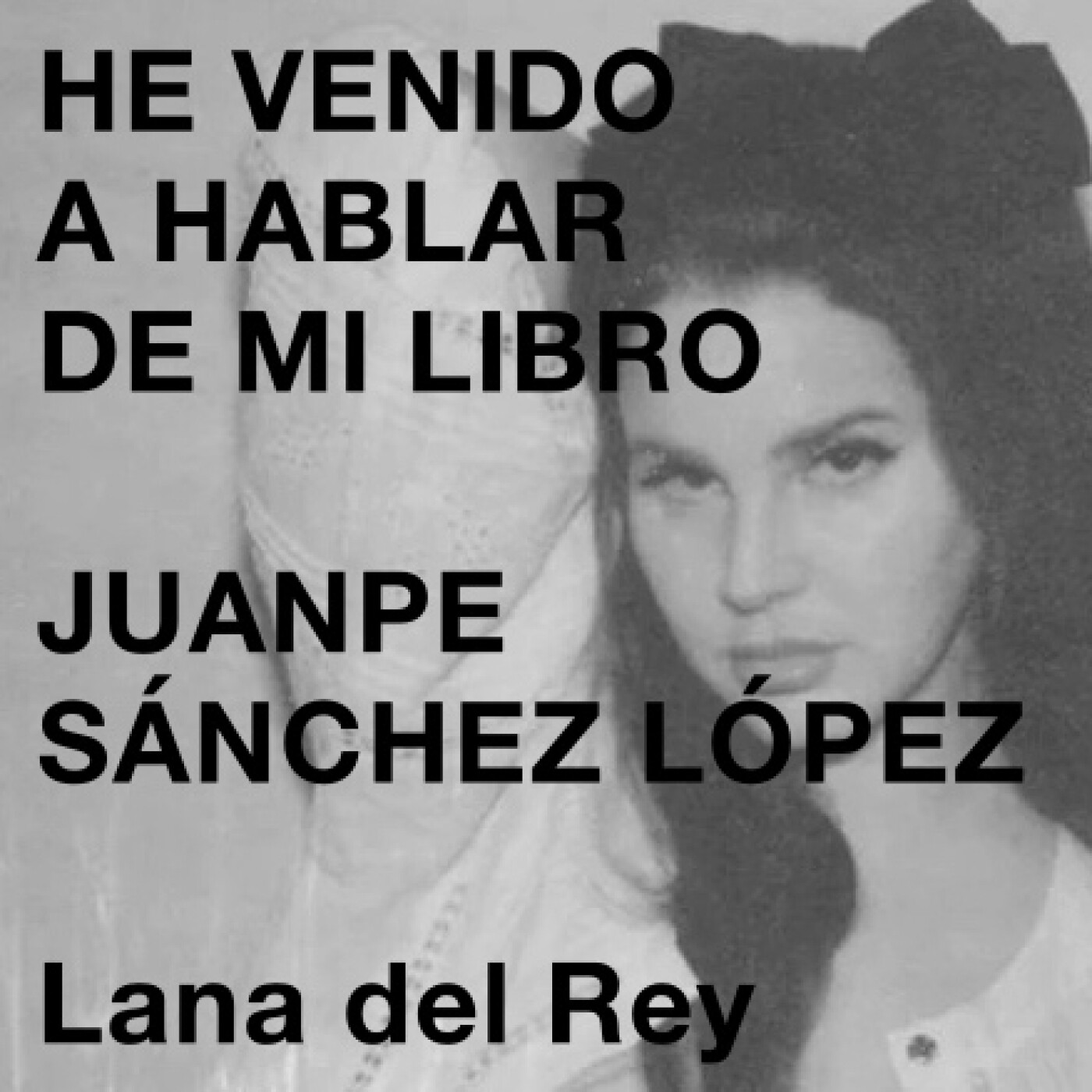 He venido a hablar de mi libro