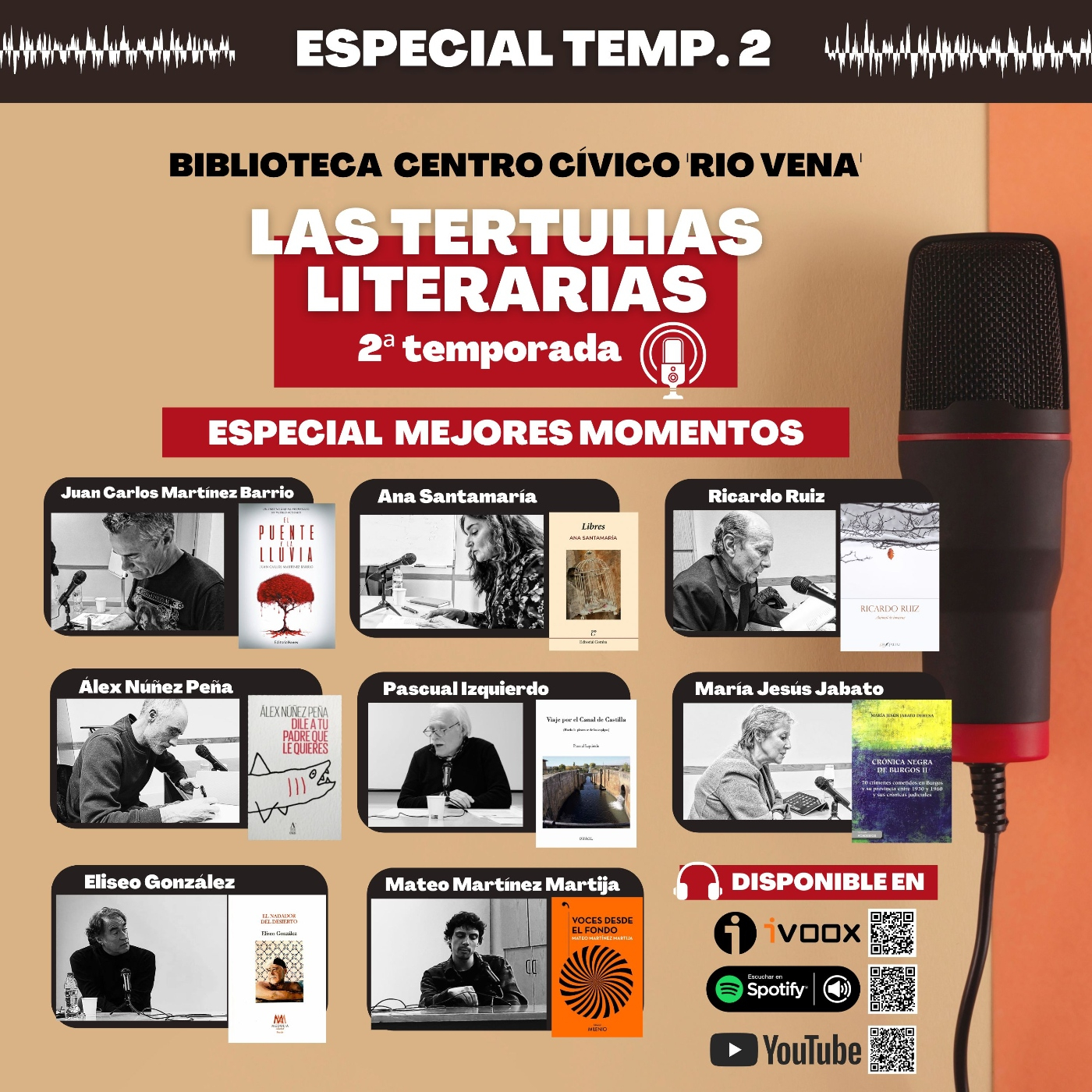 Las Tertulias Literarias de #BiblioRíoVena