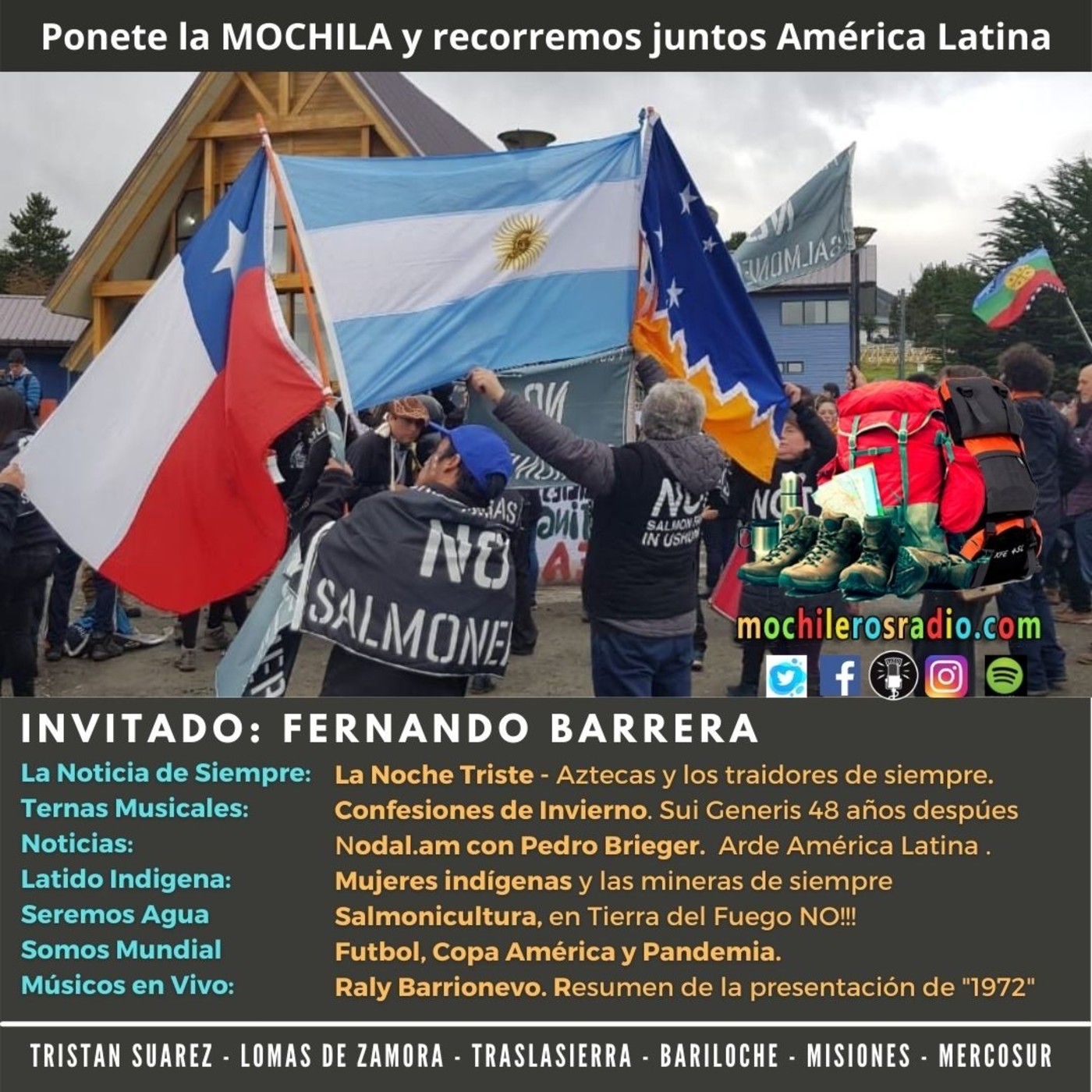 Mochileros 258 - 2 de Julio 2021 episode artwork