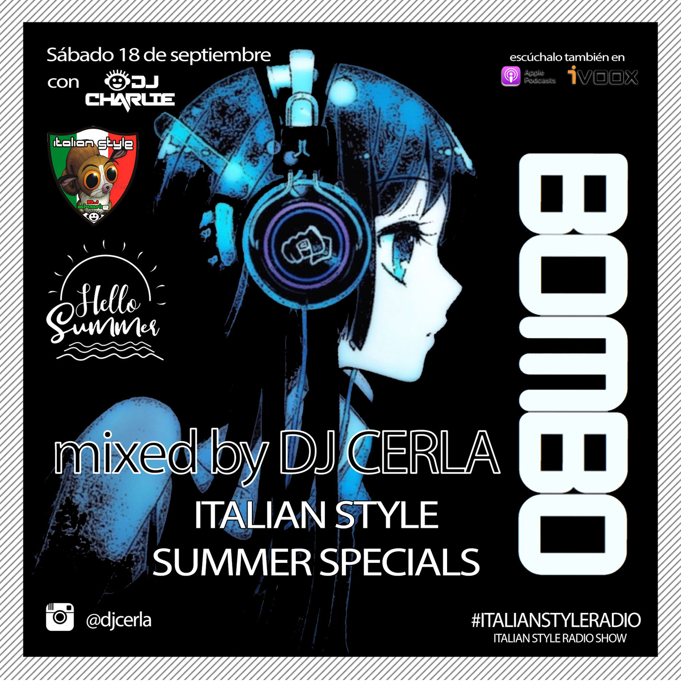 ITALIAN STYLE radio show 795 18-09-202 episode artwork