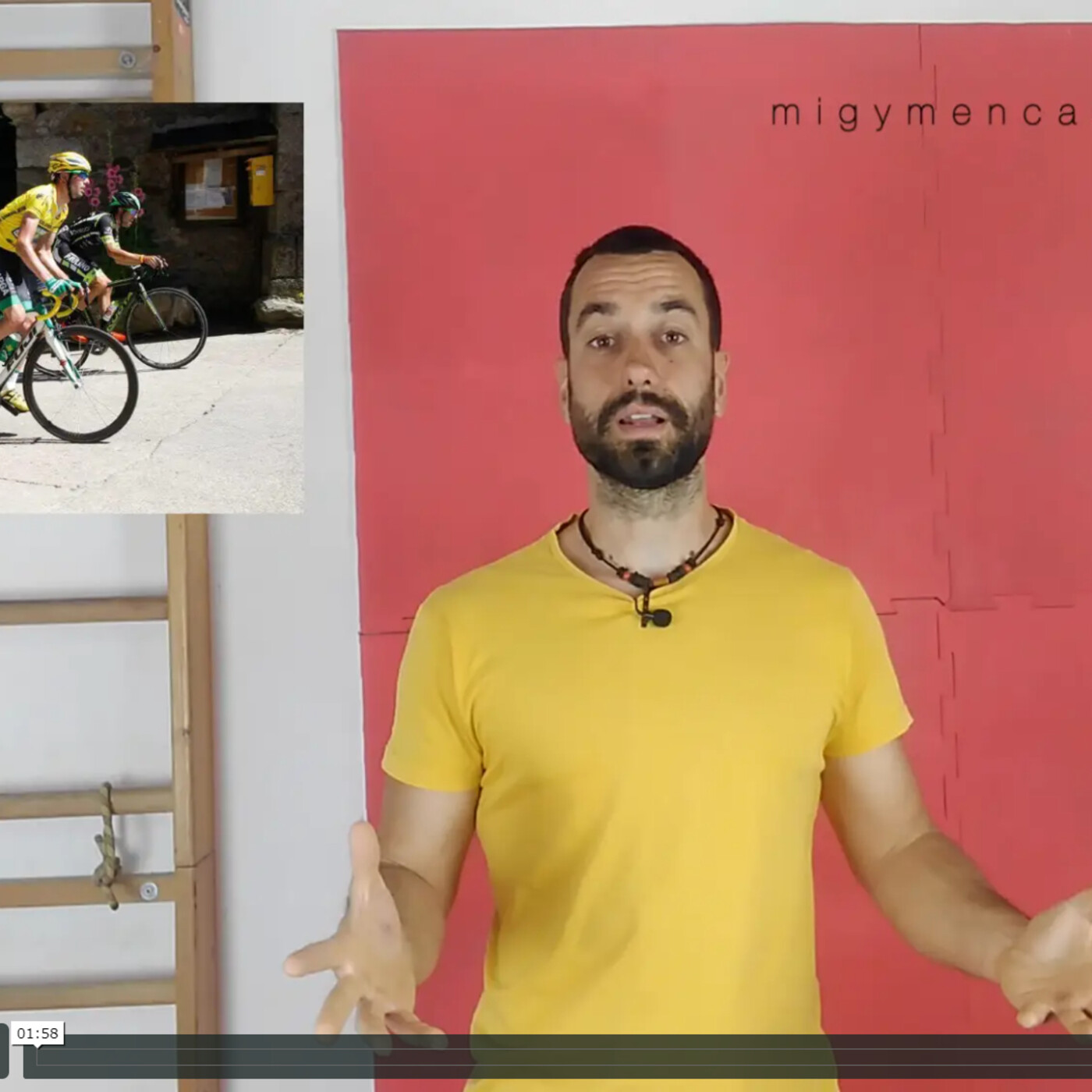 62. Gimnasio en casa para ciclistas, con Sergio Catalán