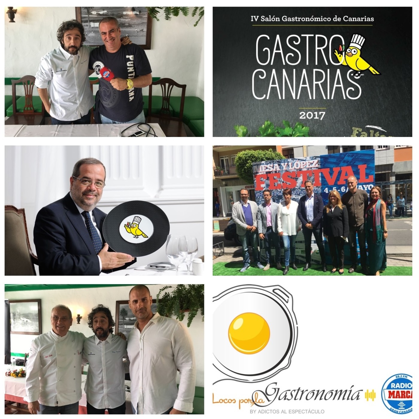 GastroCanarias, Estrellas Michelín, Cocineros de Lanzarote y Mesa y López Festival