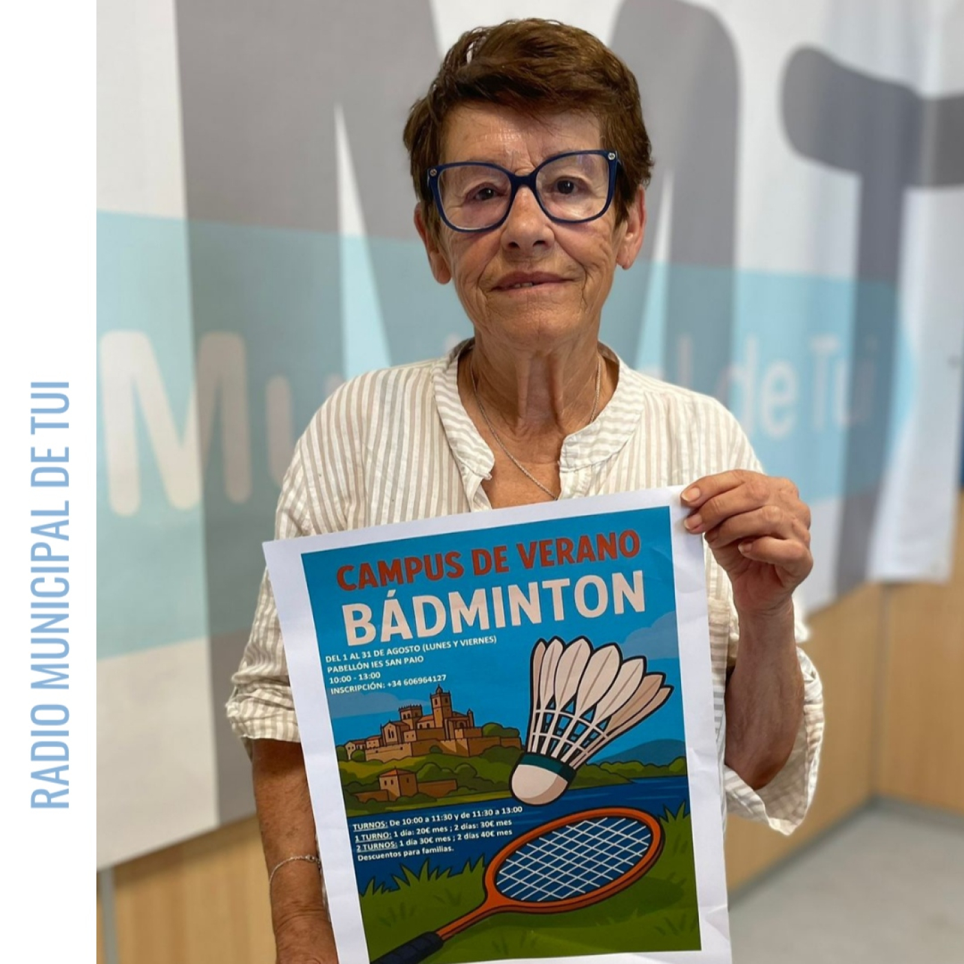 Ent. Marisa Giráldez, do Club Bádminton Tui | Campus de agosto episode artwork