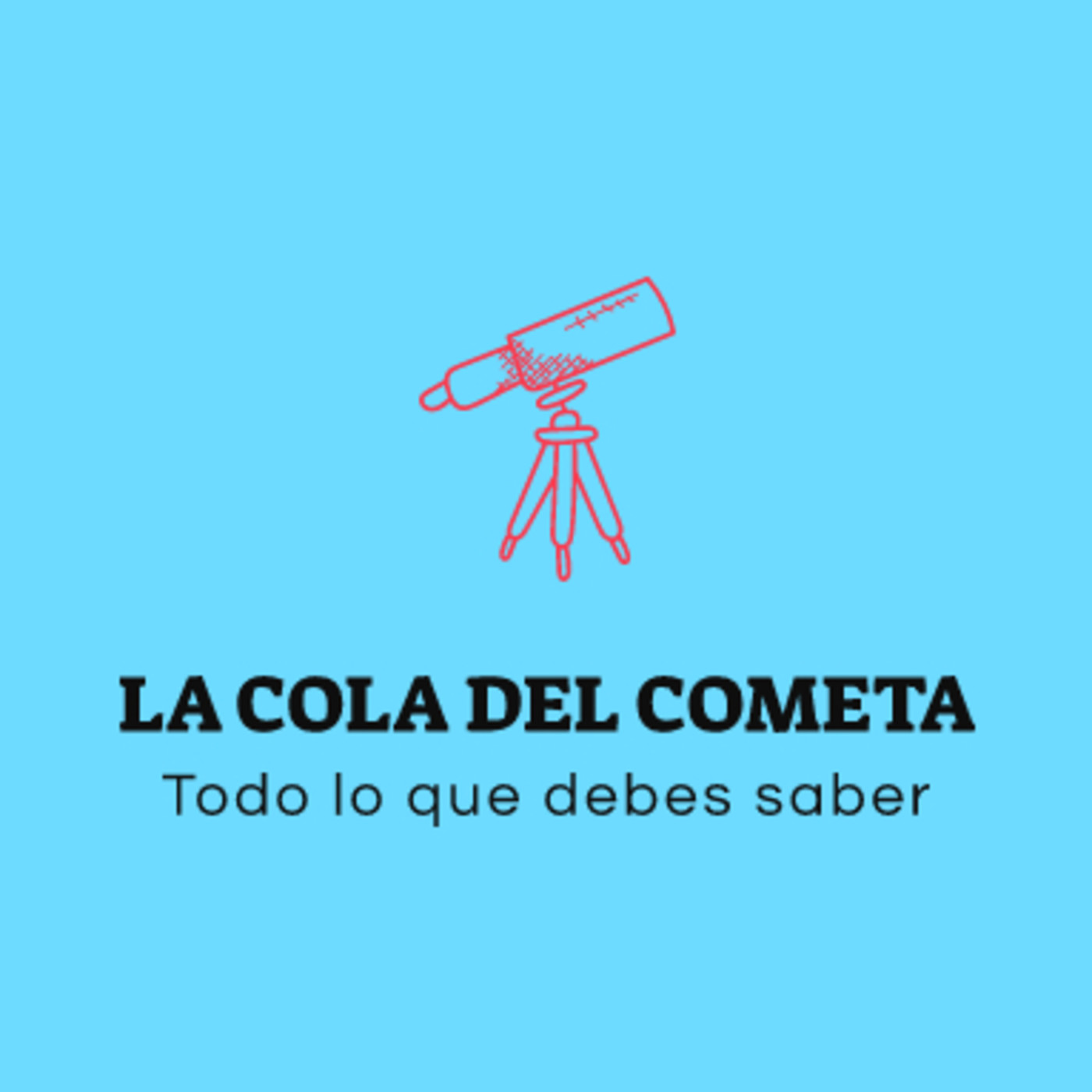 la cola del cometa
