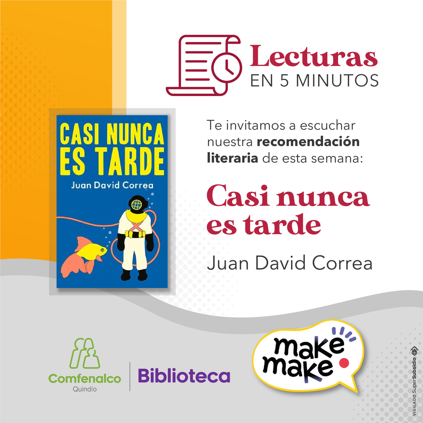 Lecturas en Cinco Minutos