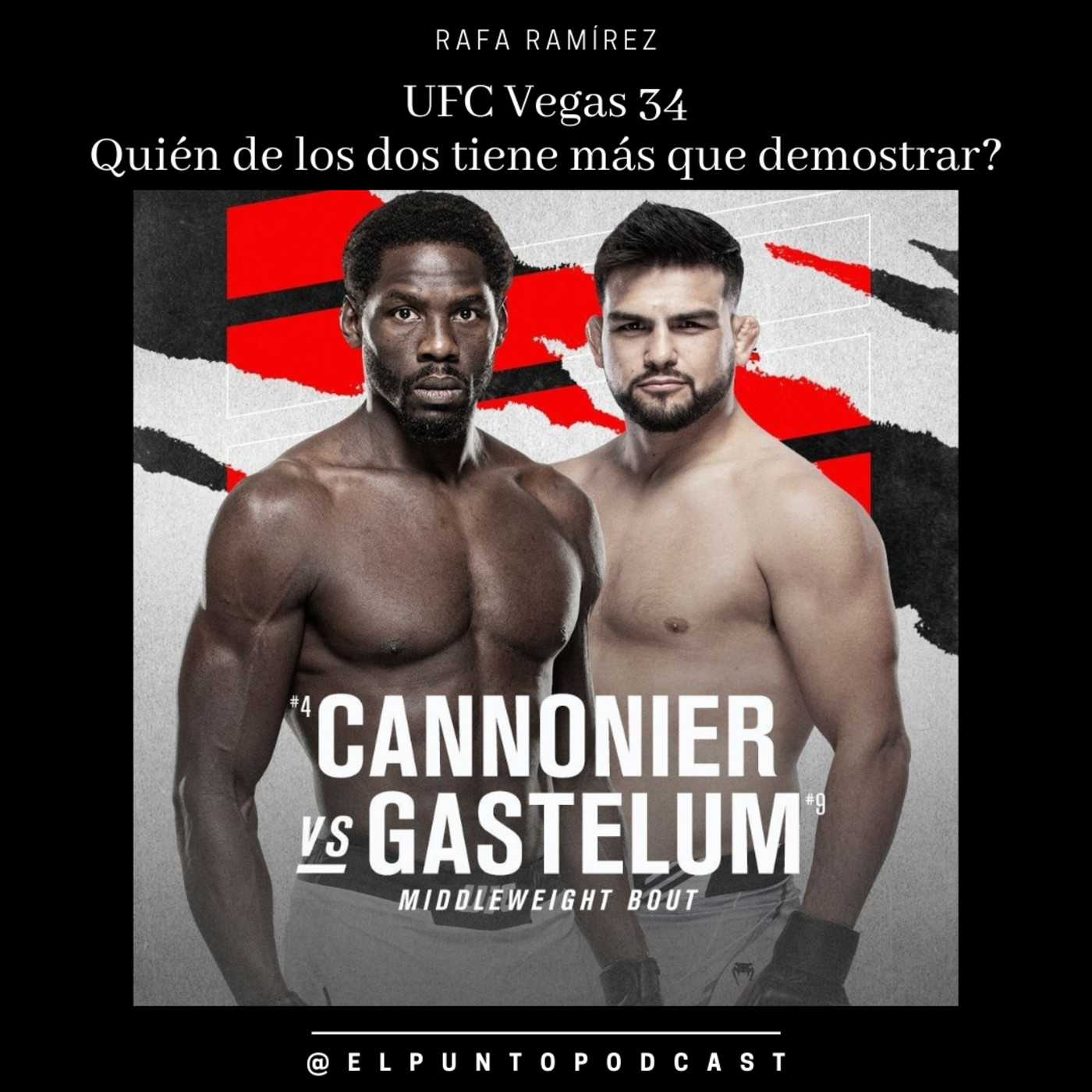 UFC Vegas 34 Cannonier vs Gastelum - Quien tiene mas que demostrar? episode artwork