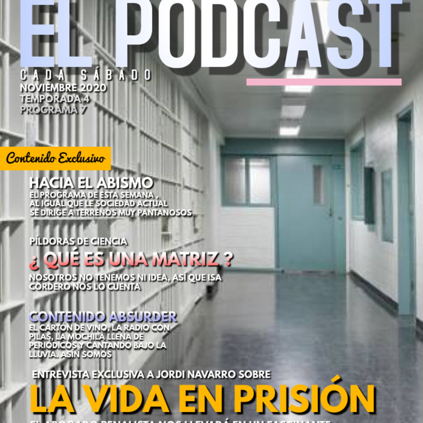 Acero y Vida.4x07. Jordi Navarro. La vida en prisión. Matrices episode artwork
