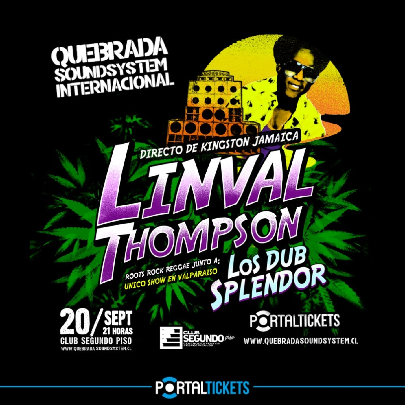 QUEBRADA SOUNDSYSTEM HACE HISTORIA Y TRAE A LINVAL THOMPSON A VALPARAÍSO episode artwork