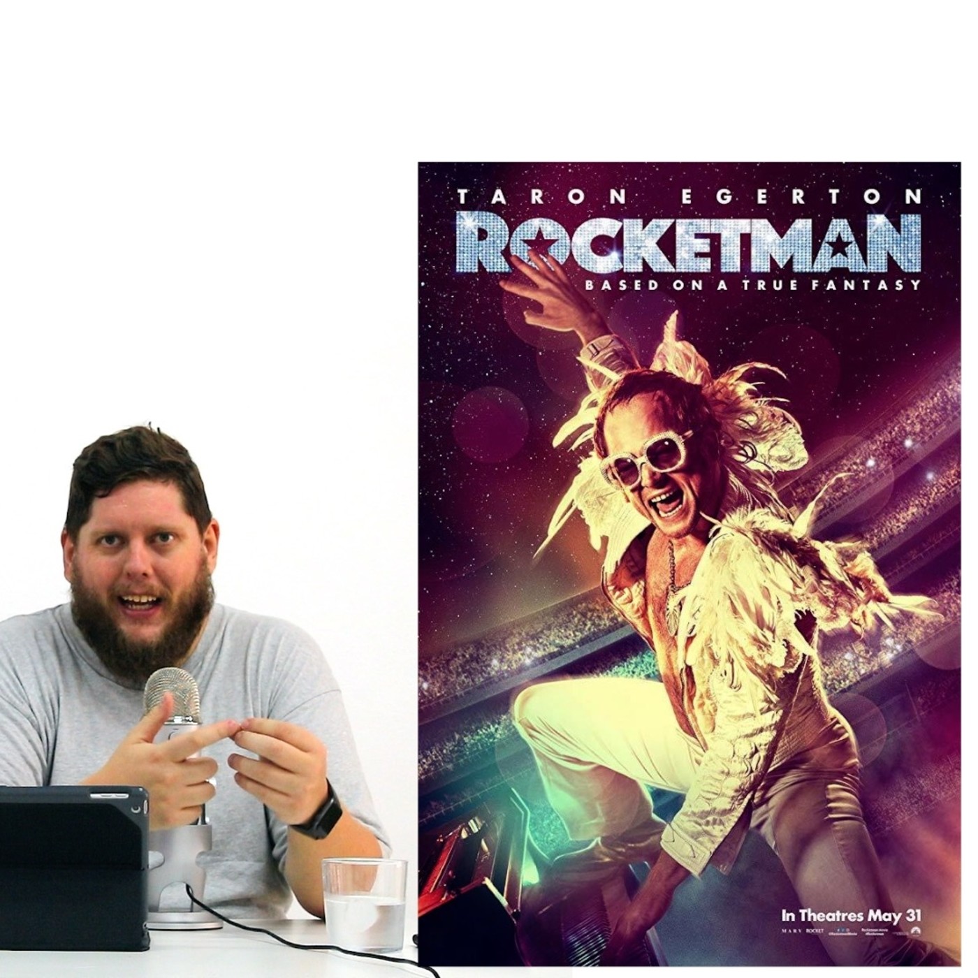 Rocketman (2019) de Dexter Fletcher, el biopic de Elton John