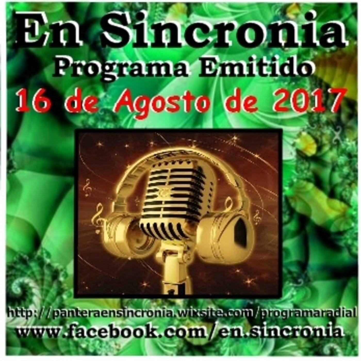 En Sincronia - 2017 Agosto 16 - Programa Radial Emitido episode artwork