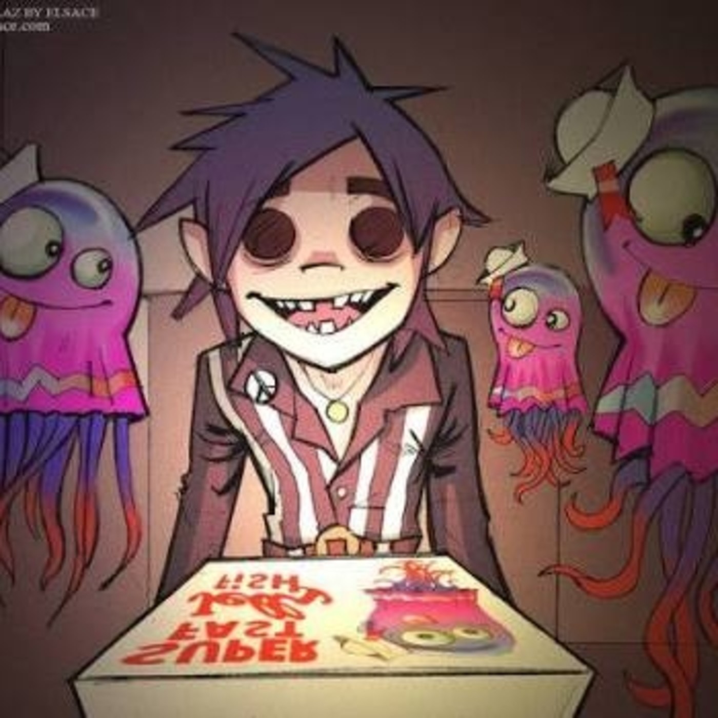 T2 Ep XXIX - GorillaZ episode artwork