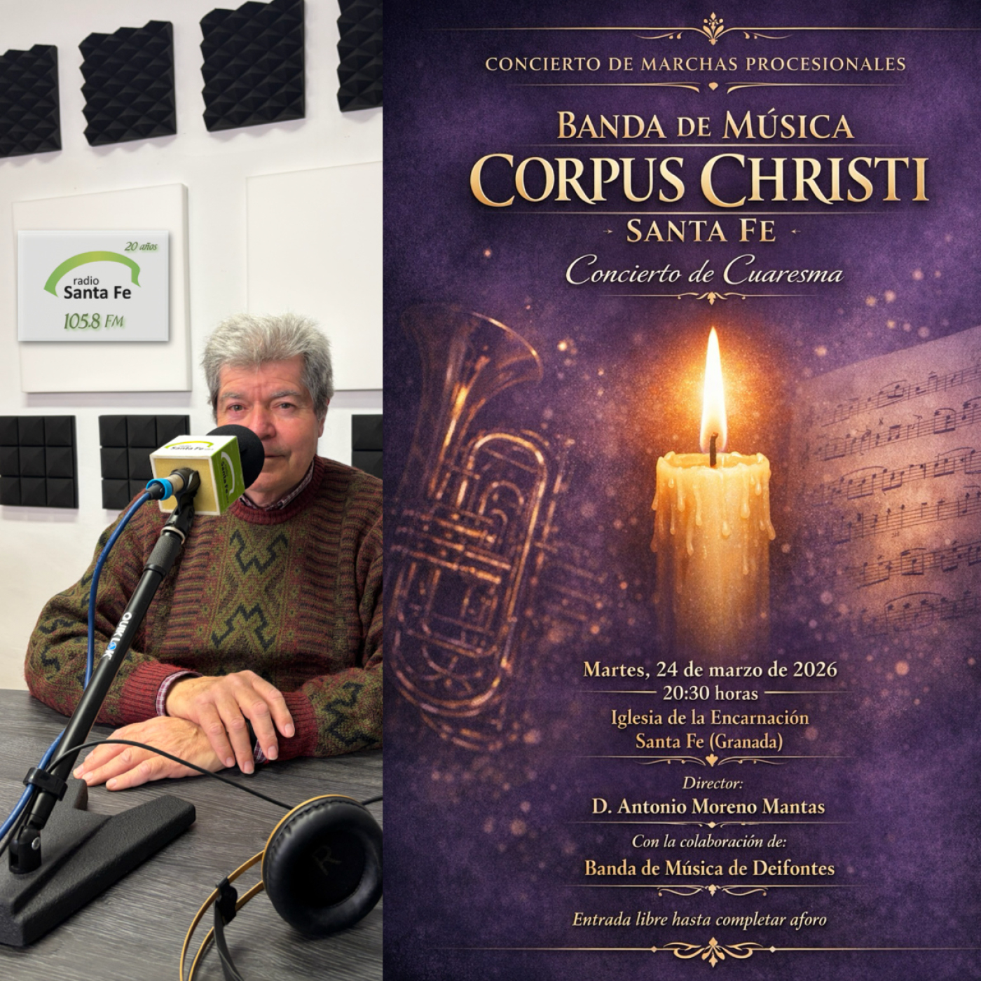 LND Banda Corpus Christi de Santa Fe - Concierto Musica Cofrade 23 MAR 2026