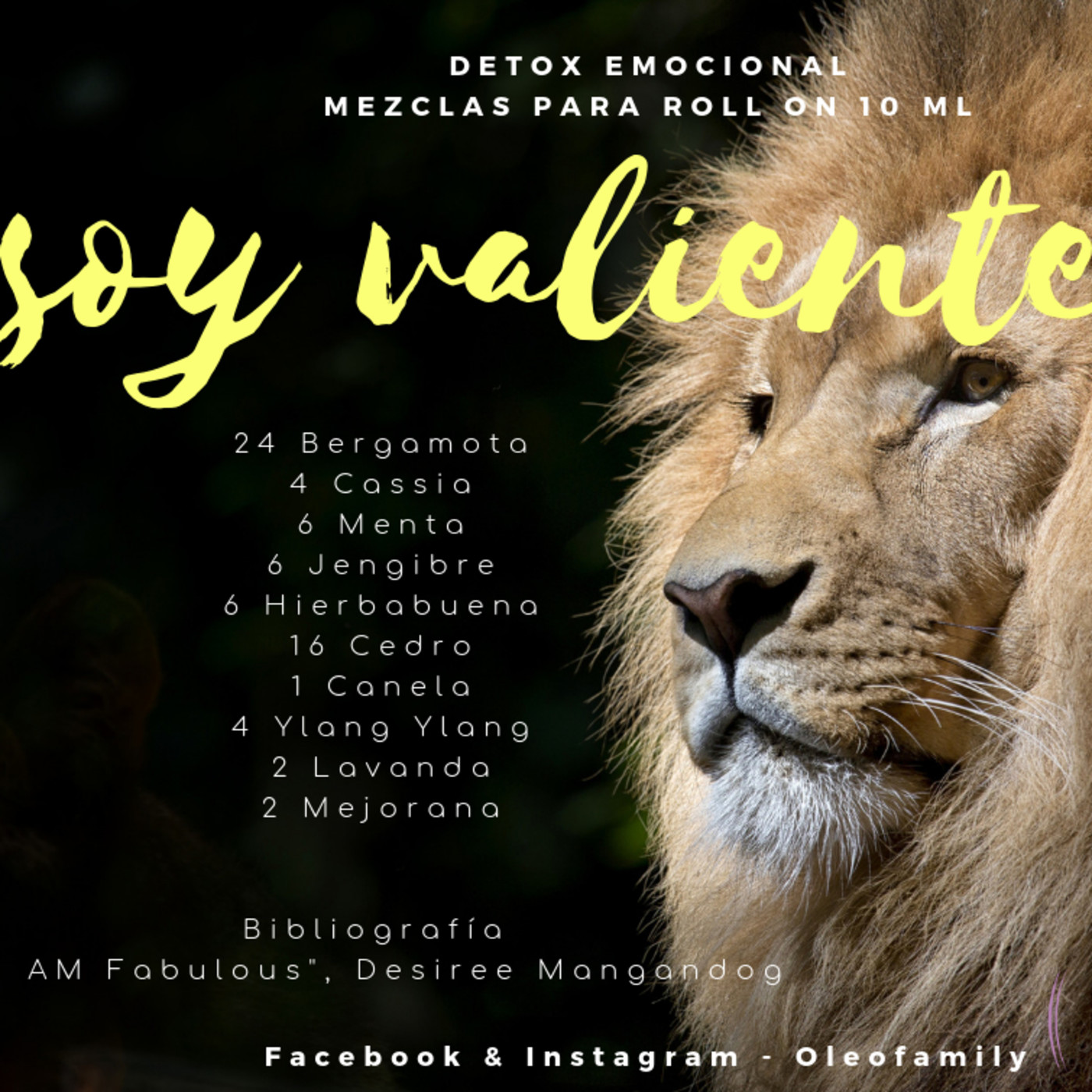 Oleofamily Detox Emocional con aceites esenciales