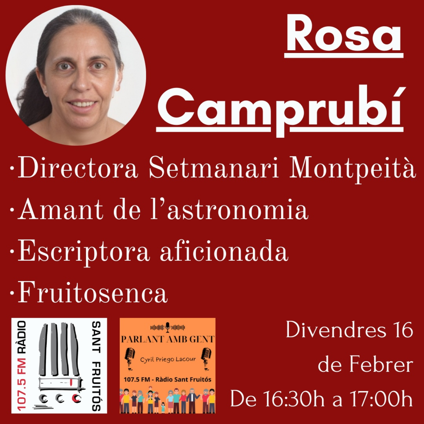 16è PROGRAMA (16-02-2024) - Rosa Camprubí Miró episode artwork