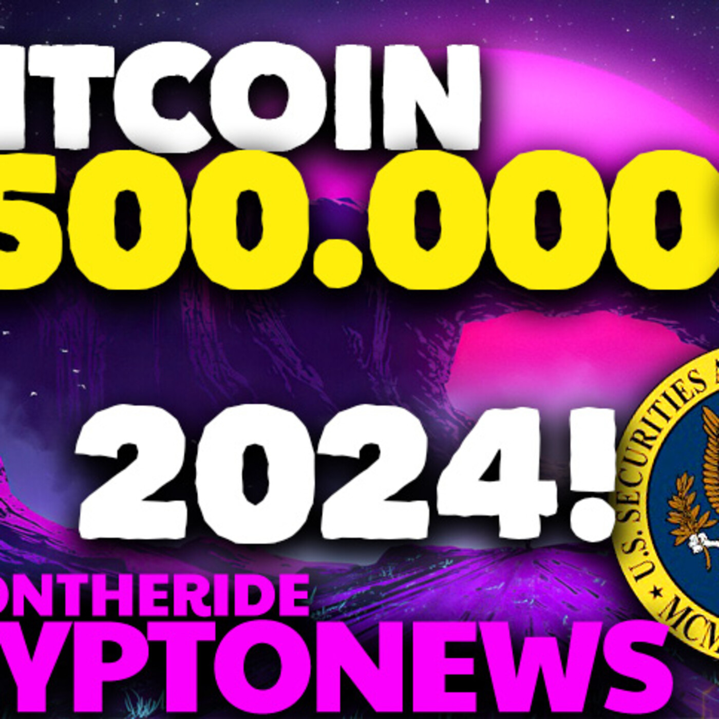 Bitcoin 500.000$ 2024!? Ethereum 15.000$ diciembre?