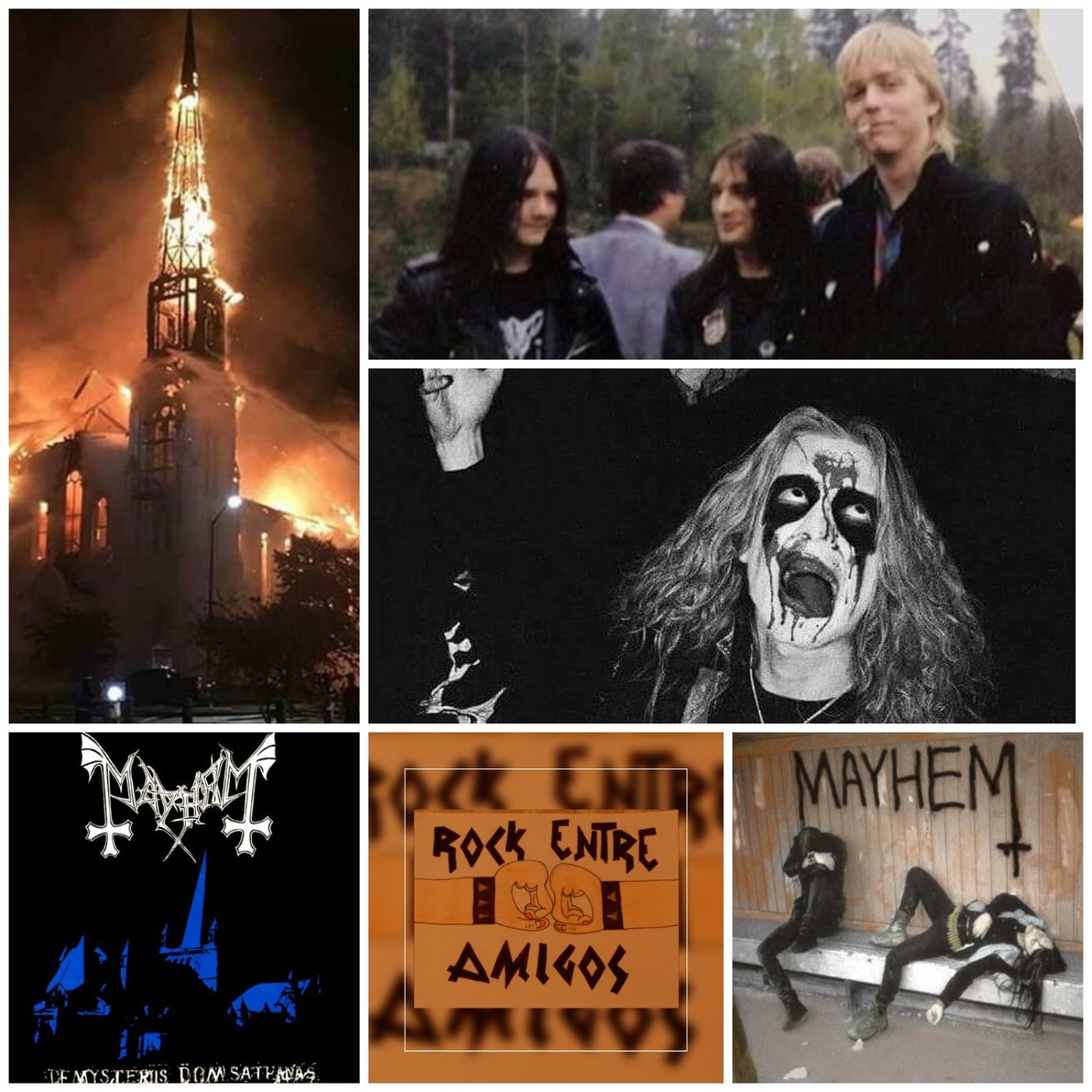 P-44 REA ARDE NORUEGA!!! (El black metal y su crecimiento en Escandinávia a traves de mayhem) episode artwork