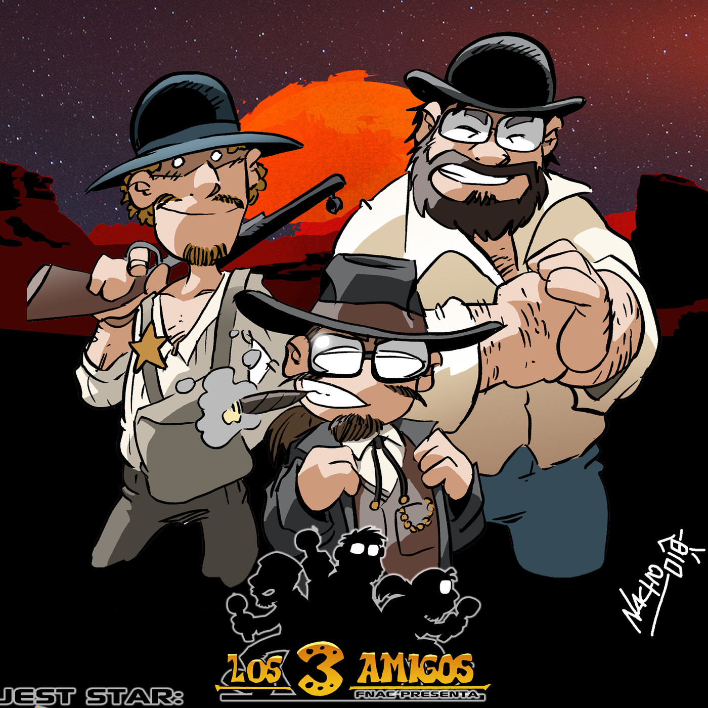 fnac presenta : Los tres amigos
