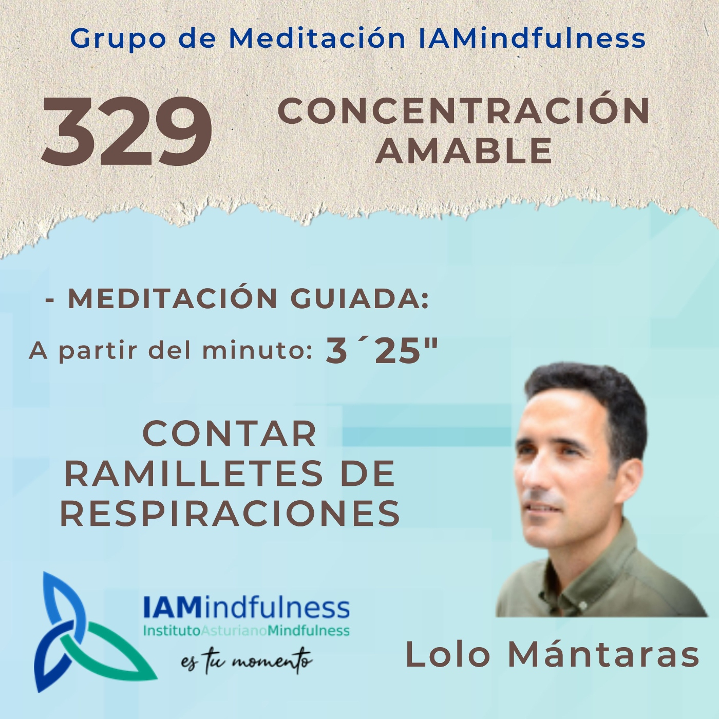 S329 CONCENTRACIÓN AMABLE - CONTAR RAMILLETES DE RESPIRACIONES episode artwork