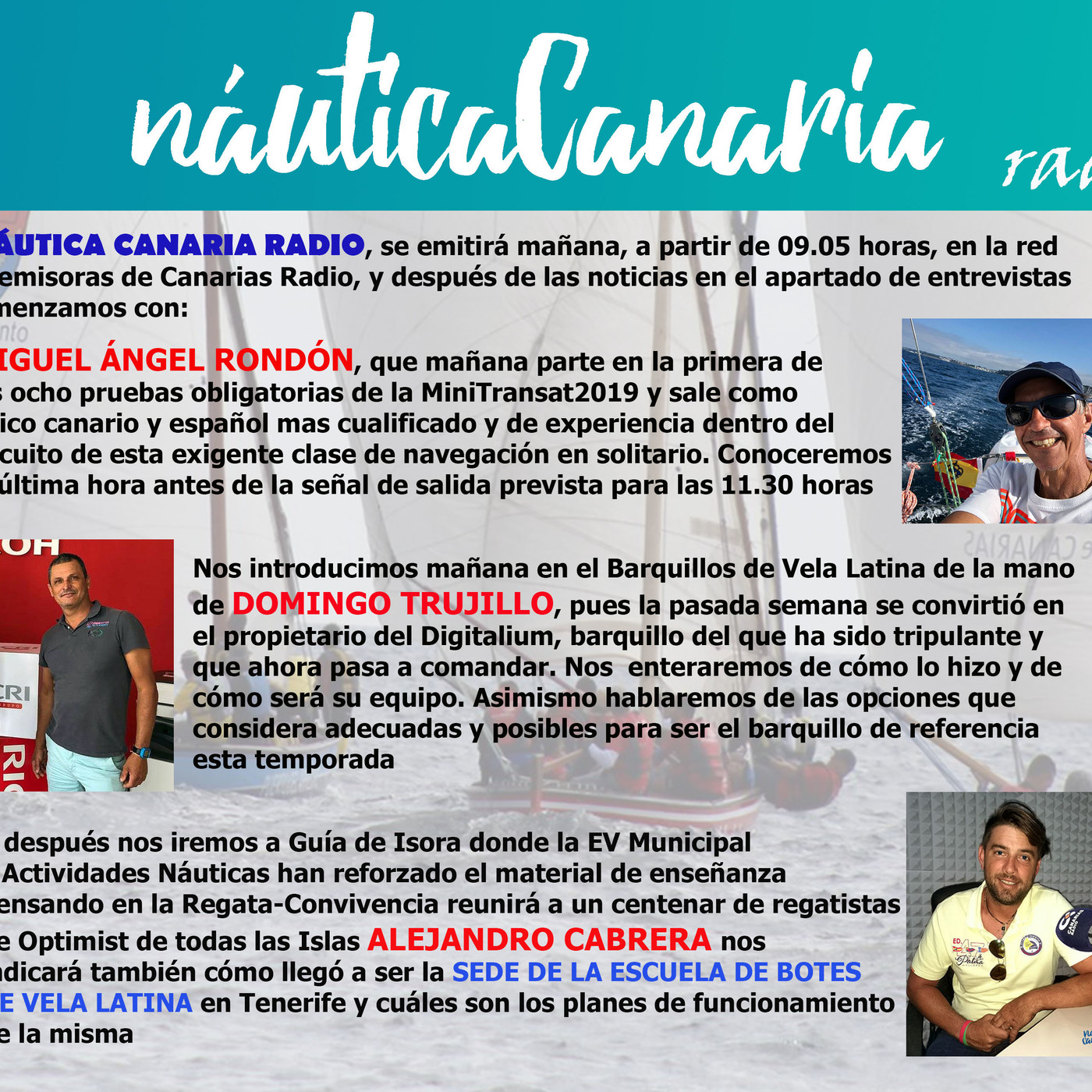 Náutica Canaria Radio.- Emitido en Canarias Radio 09.03.19 episode artwork