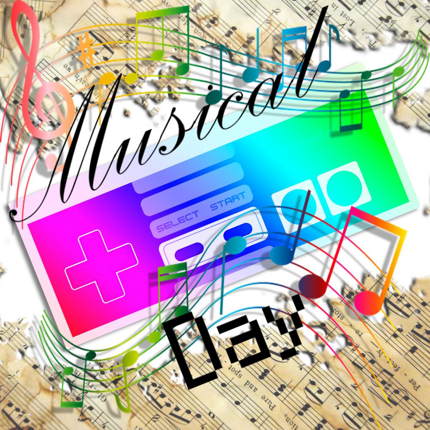 Musical Day 01 - 8 bit power episode artwork