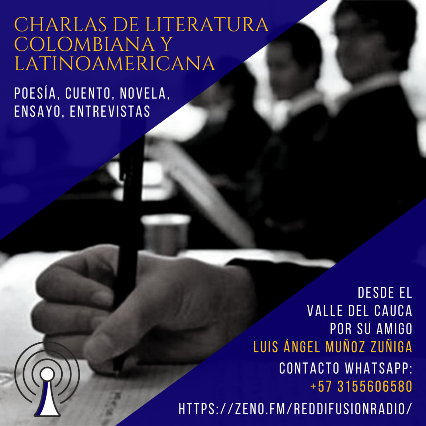 Charlas de literatura colombiana y latinoamericana