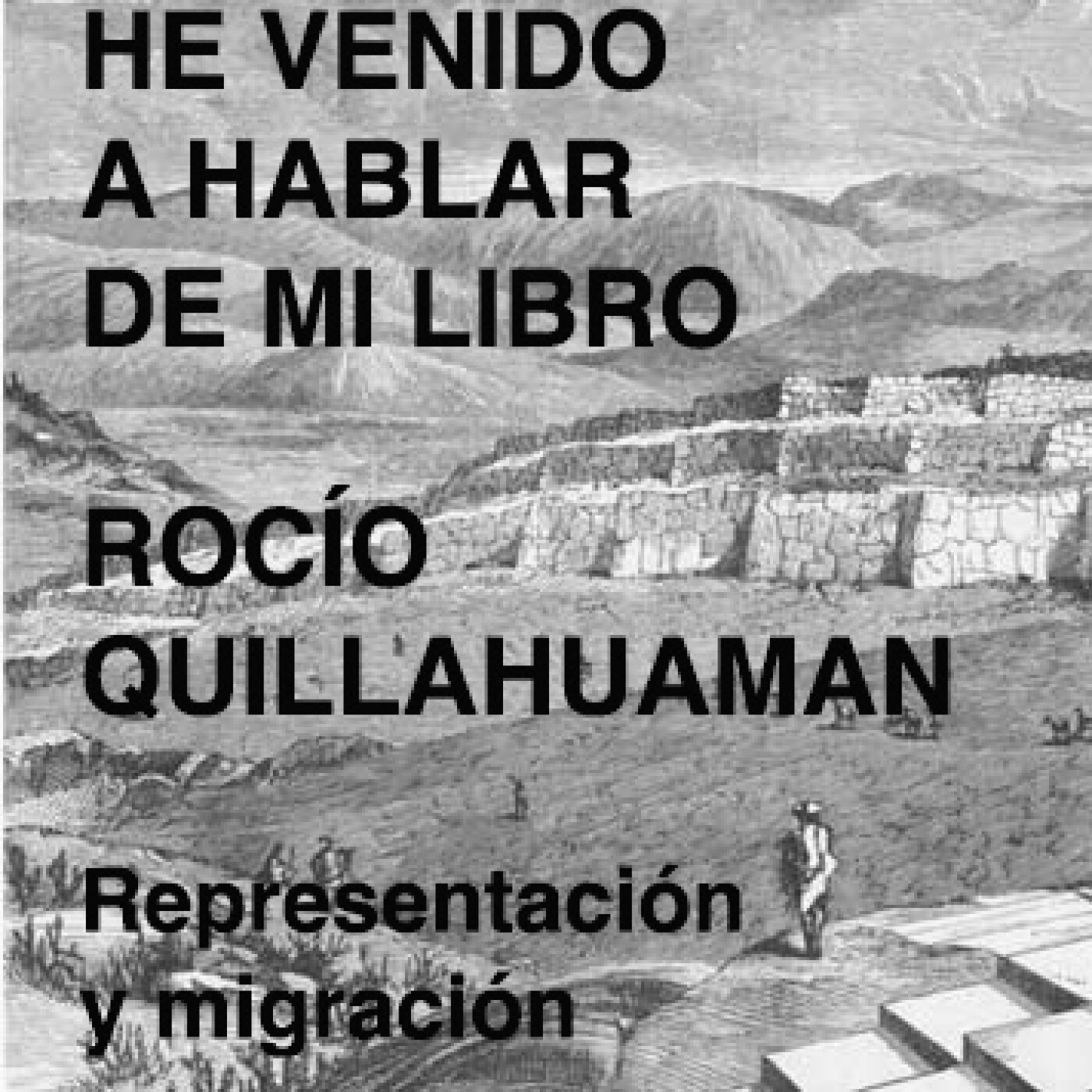 He venido a hablar de mi libro