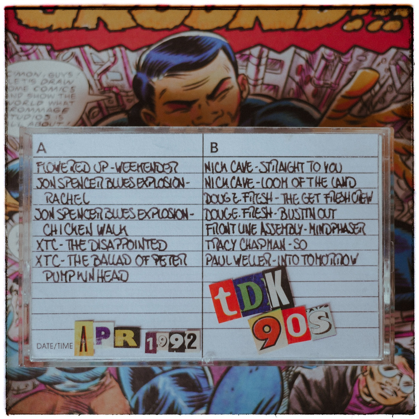 TDK 90s #103 - Abril 1992 (Nick Cave - Flowered Up - John Spencer Blues Explotion) episode artwork
