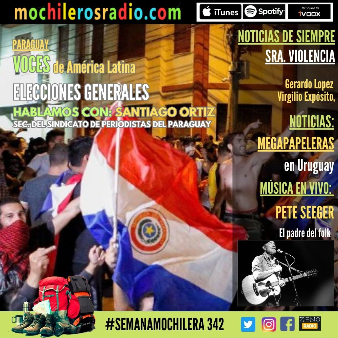 Mochileros 342 5 de Mayo de 2023 episode artwork