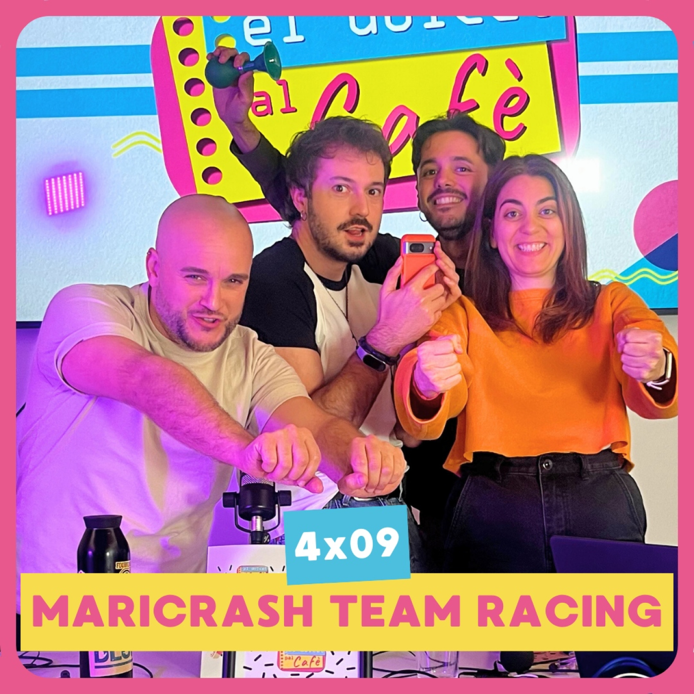 MARICRASH TEAM RACING | El dolcet pal cafè 4x09 episode artwork