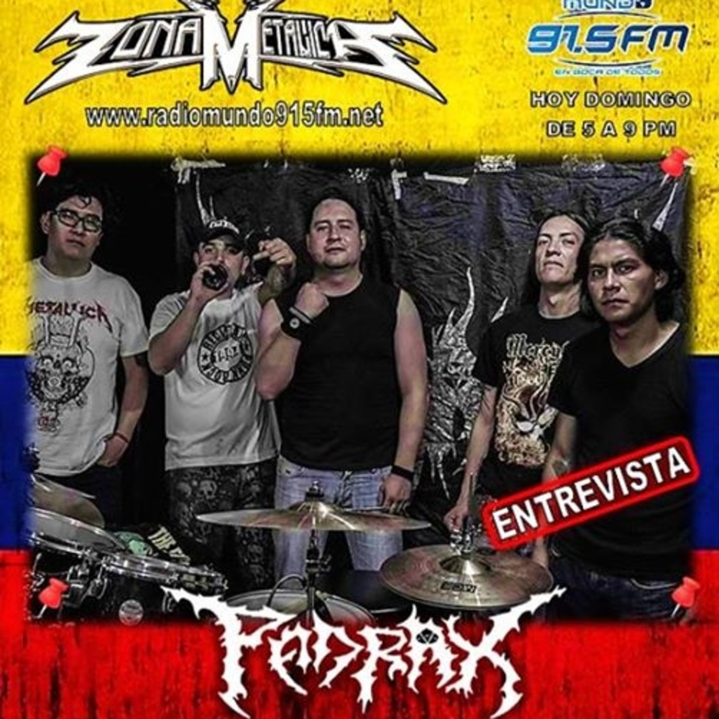 ZONA METALICA ENTREVISTA A PADRAX 5 - marzo - 2017 episode artwork