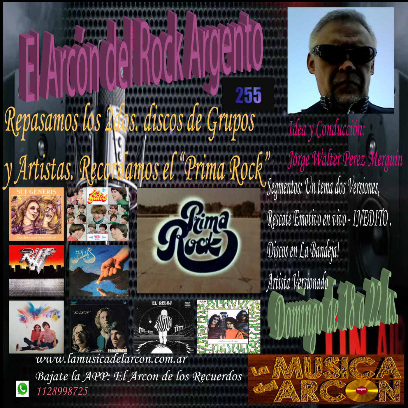 El Arcon del Rock Argento - Emision n° 255 Especial Prima Rock - 19-09-2021 episode artwork