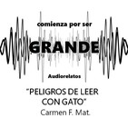 Peligros de leer con gato - Carmen F. Mat.