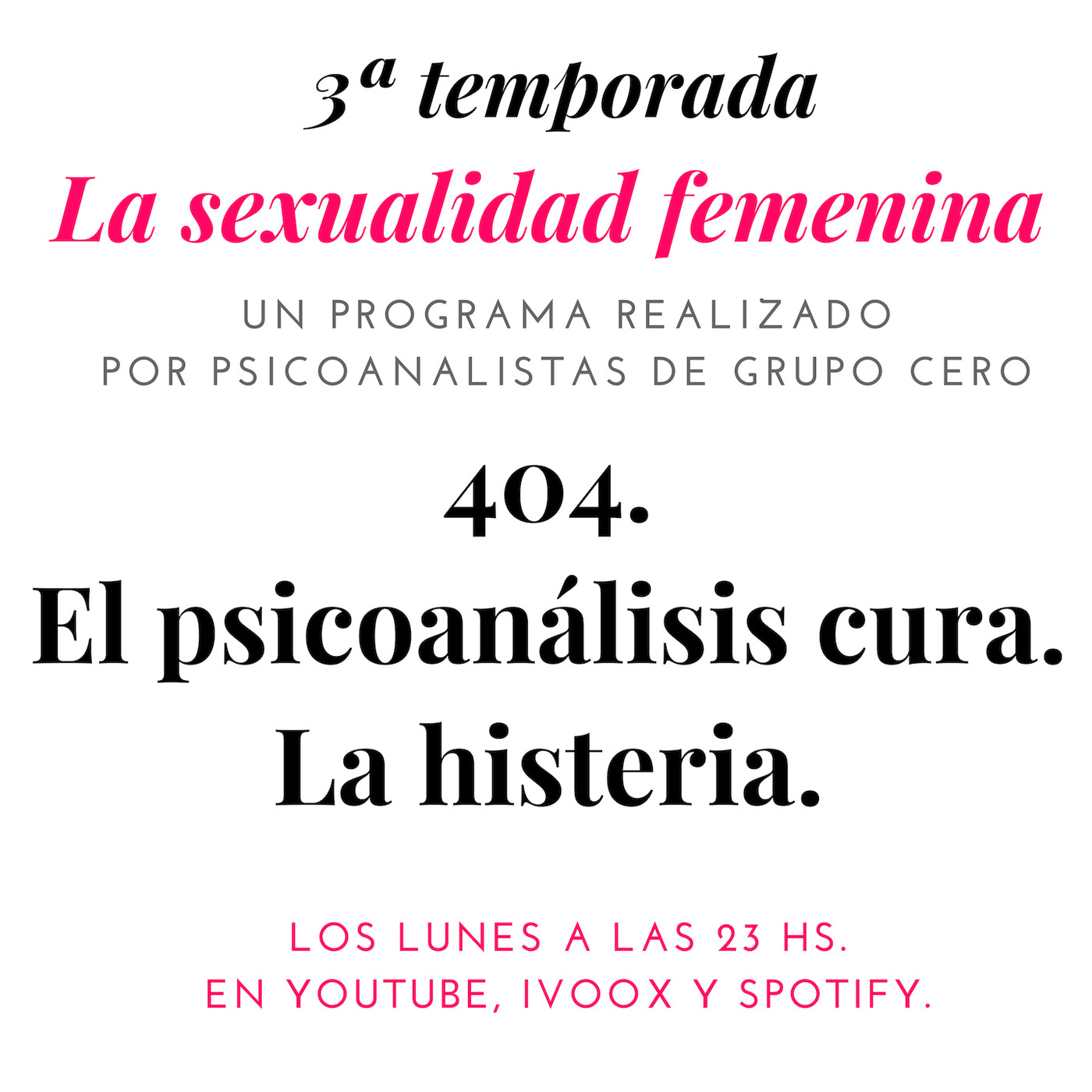 La sexualidad femenina radio.