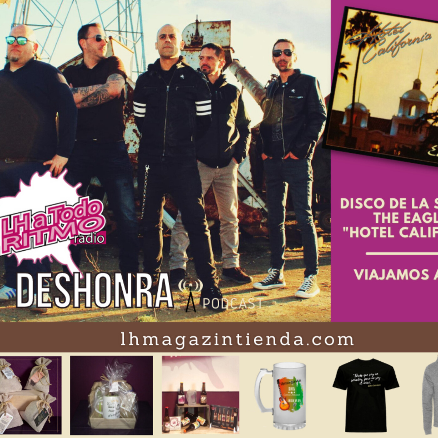 LH a Todo Ritmo - EL grupo Deshonra nos presenta su disco “Vomitando fuego” episode artwork