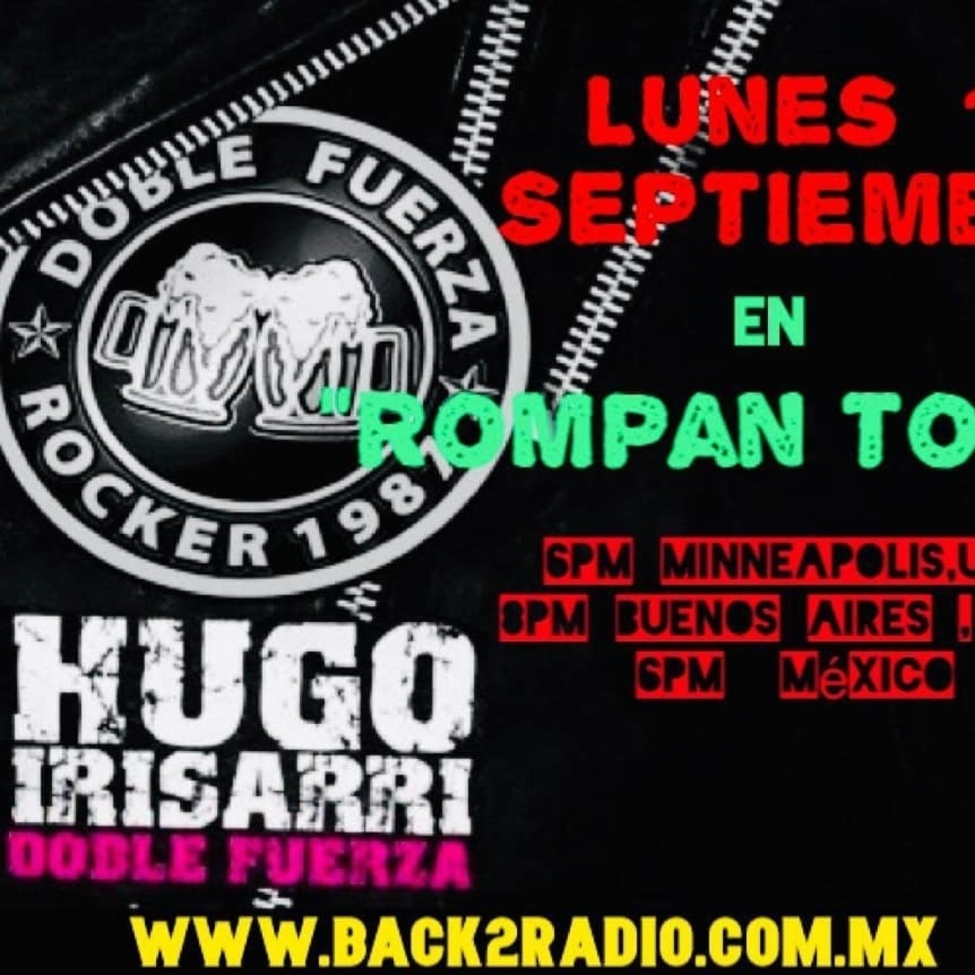 Rompan Todo - Episodio 03 - Entrevista Hugo Irisarri (Doble Fuerza)